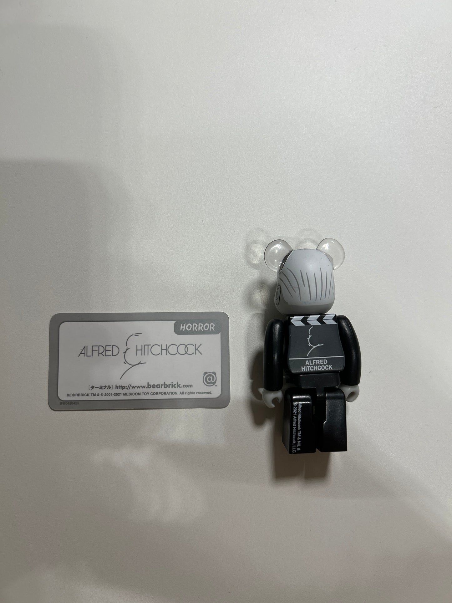 Bearbrick Alfred Hitchcock